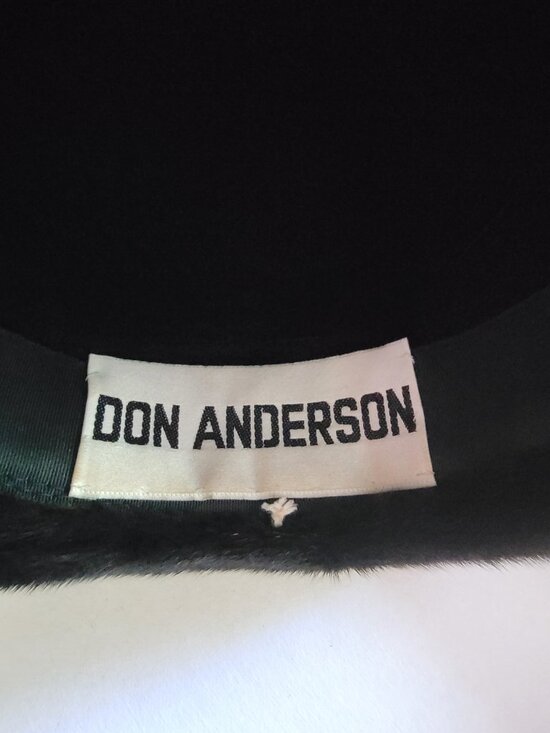 MINK CHURCH HAT BY DON ANDERSON IN BEAUTIFUL ORIGINAL NEIMAN MARCUS BOX main image 7